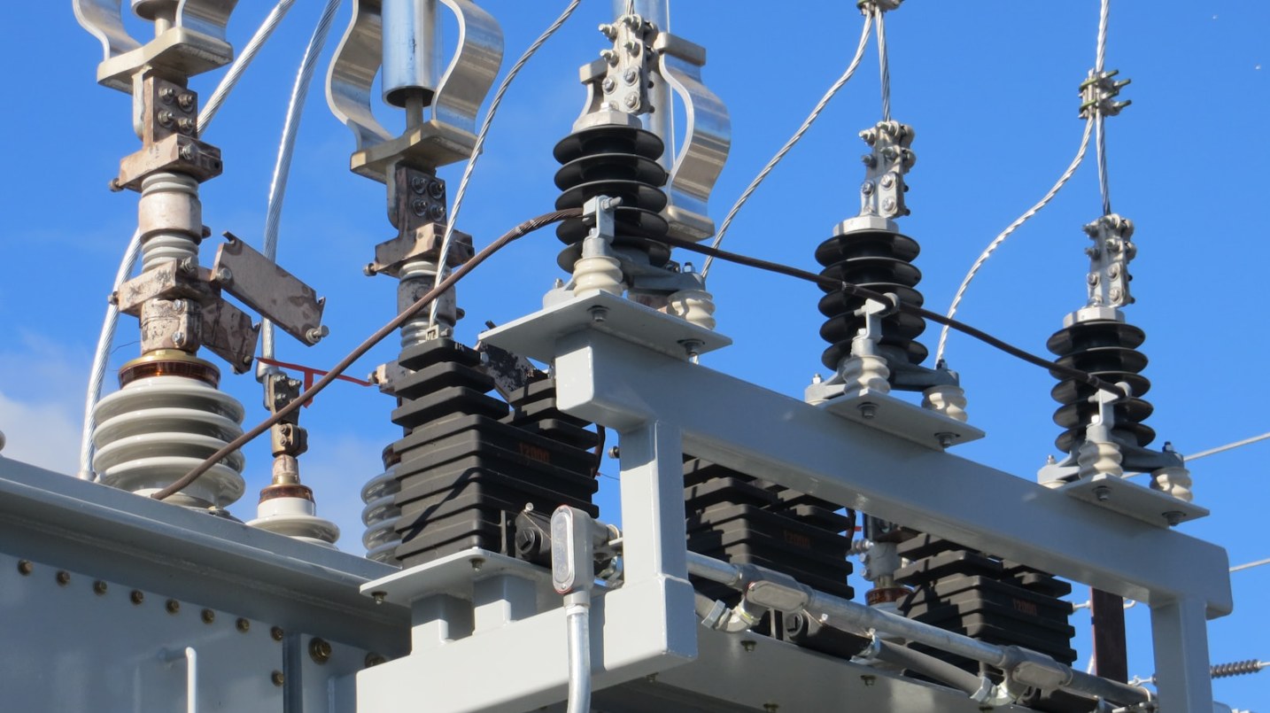 High-voltage substation infrastructure